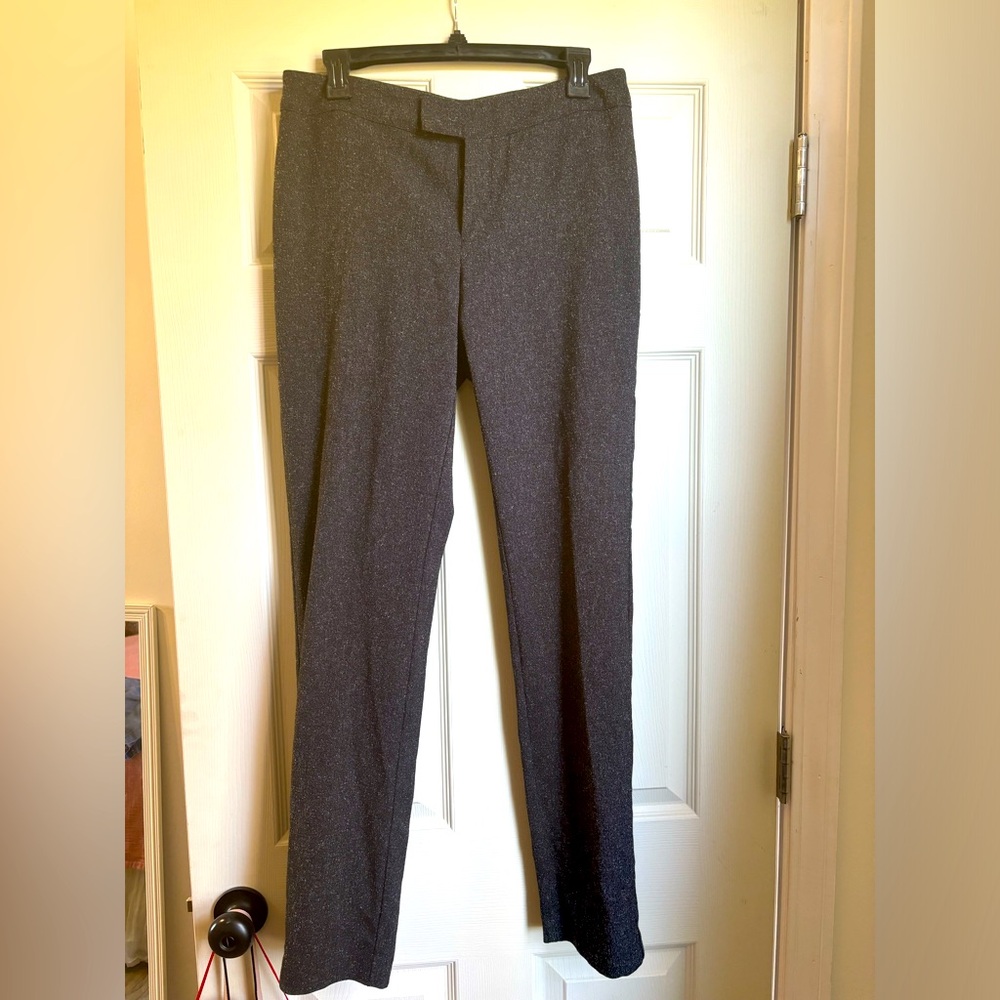 Dark gray with white specks pants